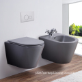 European Luxury Ceramic Bathroom Suites: Modern Wall Hung WC, Bidet & Toilet Sets