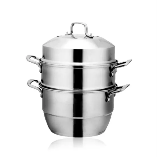 High Quality Stainless Steel Steamer Pot 26-32CM