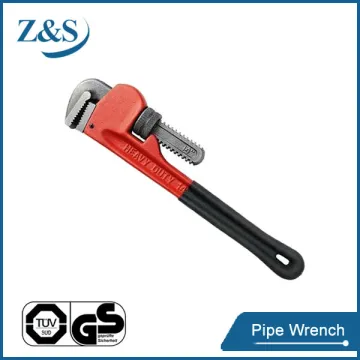 Dipped Handle Heavy Duty Ratchet Pipe Wrench ZS203