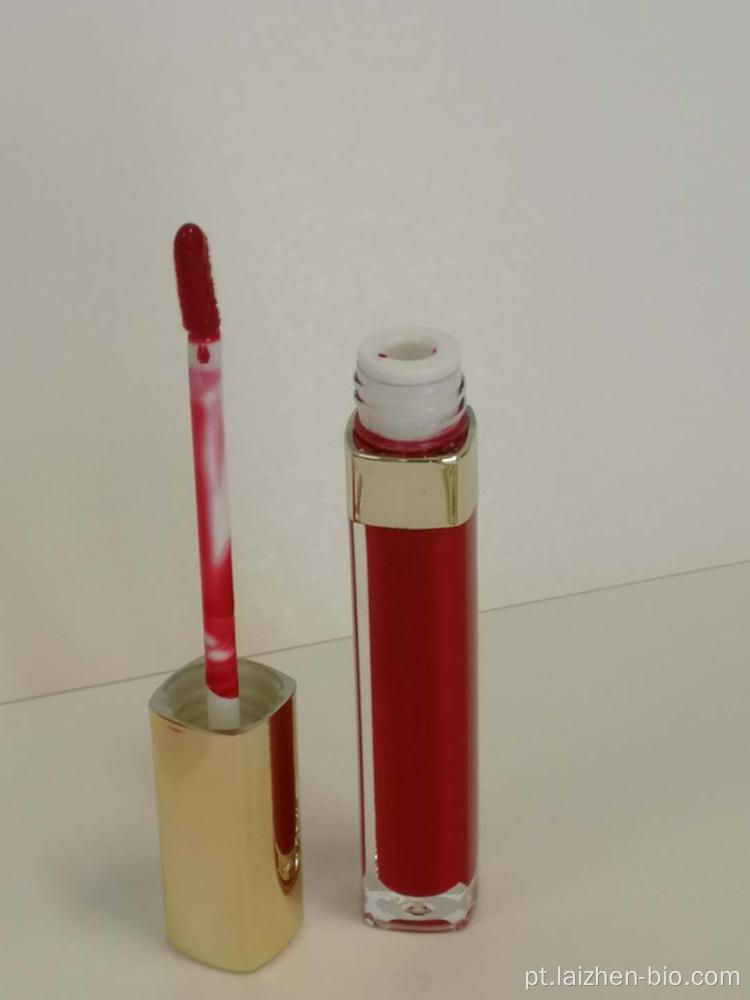 Brilho labial em batom com marca própria personalizada