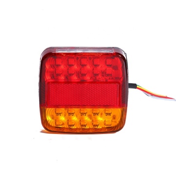 12V LED Taillight Turn Signal - Rear Brake Stop Lamp for Cars and Trailers