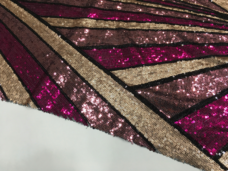 Sequin Embroidery Fabric