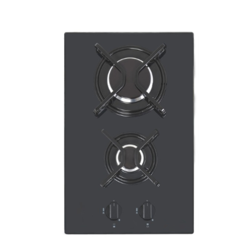 Ceramic Gas Hob 2 Burner Top