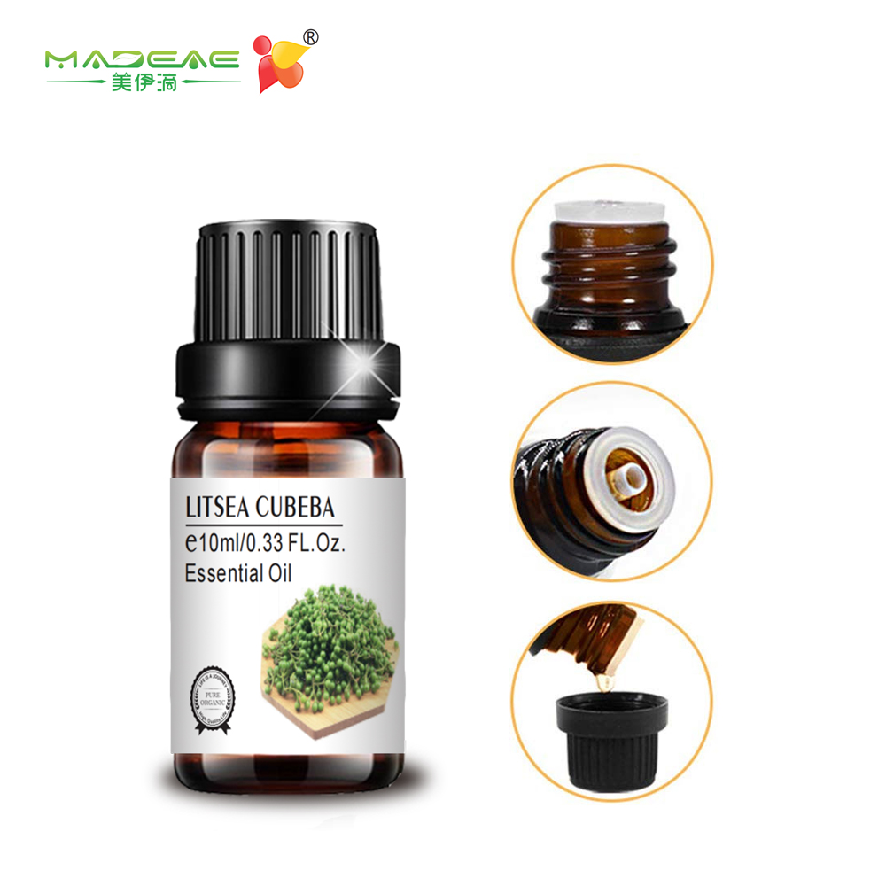 Aumentado por atacado Litsea Cubeba Oils Massage