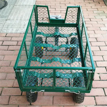 Beach Wagon 4 Wheels Folding Garden Cart