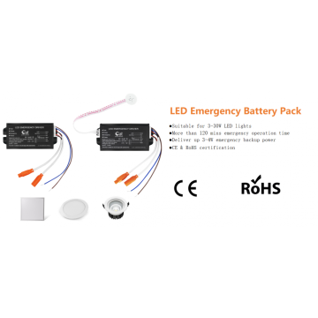 3-30W batterijpakket voor LED-lichten