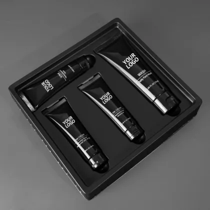 Vegan Men's Skin Care Set: Oil Control, Anti-Acne, Hydrating Organic Products