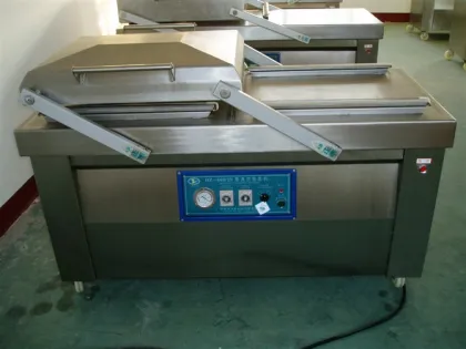 Dried Beef Cubes Vacuum Packing Machine