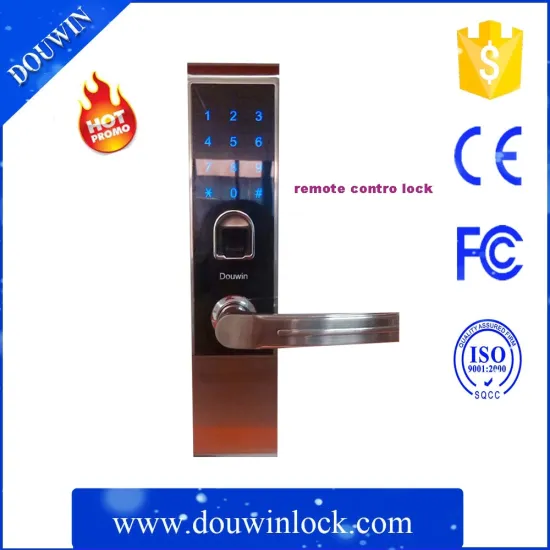 door lock electric remote control lock with keypad