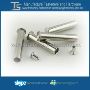 aluminium thin flat head rivet