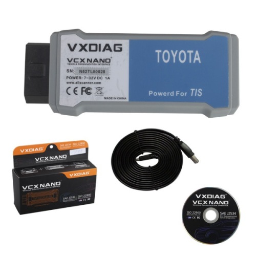 VXDIAG VCX NANO for TOYOTA TIS Techstream  WIFI Version