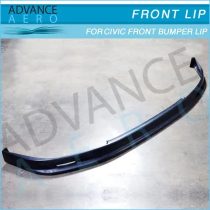 FOR 92 93 94 95 HONDA CIVIC EG 2/3DR MUGEN PU FRONT LIP SPOILER
