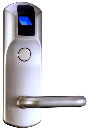 KO-FP90 Weather proof fingerprint/Mechanical key door lock panel size
