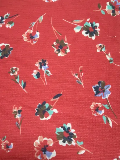 Polyester Span Digital Print Crepe Jersey