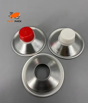 Brake fluid can component top cone