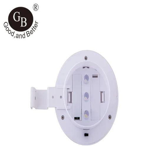 hot sale good price 4 LED Super Bright Round Waterproof Solar Motion Sensor Fence Lights for Guard
