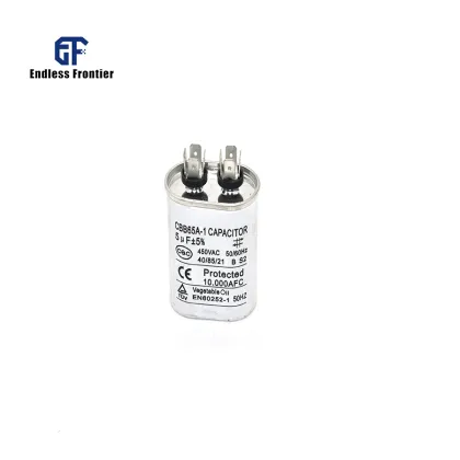 AC Motor Run Capacitor CBB65 for Air Conditioner Parts