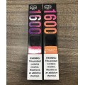 Cigarro eletrônico descartável de venda quente 1600 puffs