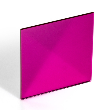 Customizable Rose Red Mirror Sheet: A Versatile Advertising and Decorative Solution