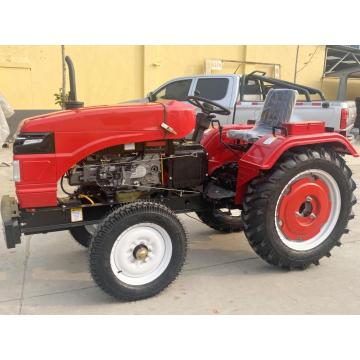 The farm uses a four-wheel 30hp tractor