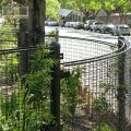 Malha de treliça sustentável para jardinagem vertical