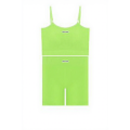 Fluorescent green suit