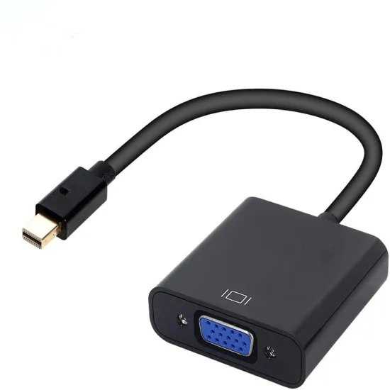 Taipuxi 1080P 60Hz 25CM Mini DP to VGA Adapter Converter