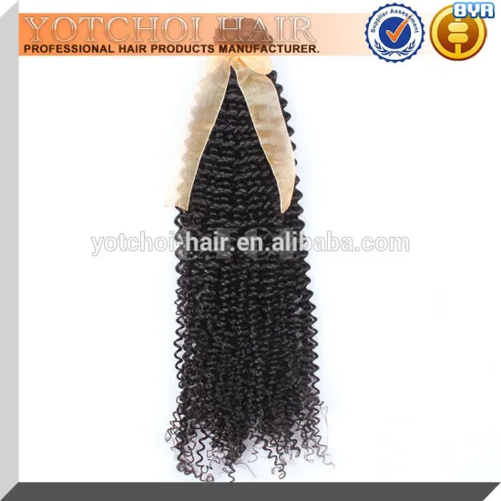 The Best Feedback Cheap Mongolian Kinky Curly Virgin Remy Natural 1B Color Hair Weave