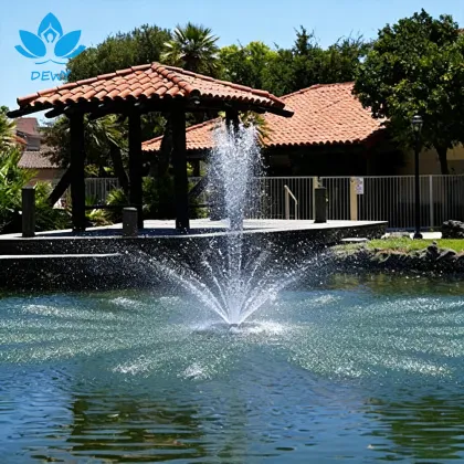 Outdoor lake aerator fountain