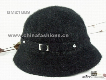 angora  hat&amp;fashion angora hat&amp;fashion hat&amp;ladies' hat&amp;charm hat&amp;hot sell hat&amp;popular hat&amp;printed hat.Glory model:GMZ-1889!!