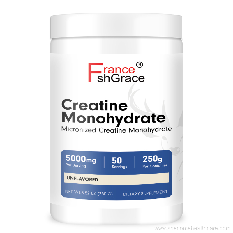 Increased Athletic Performance creatine monohydrate powder