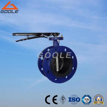 Manual Flanged End Soft Seal Butterfly Valve (GAD41X)