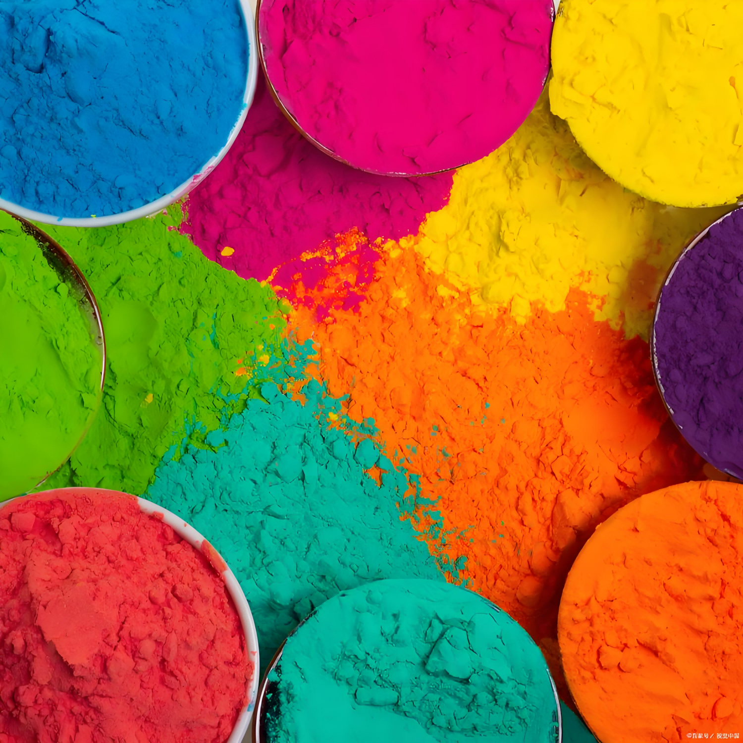 Powder coating drawing