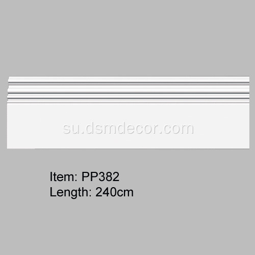 Polyurethane témbok Skirting Board