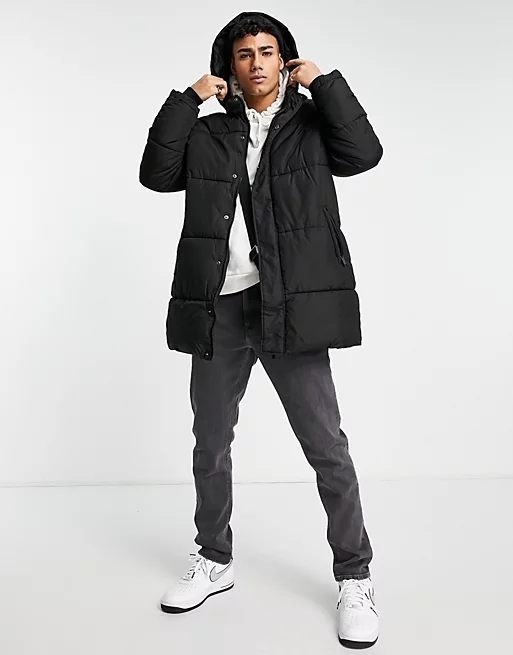 Mens Long Puffer Coat 3 Jpg