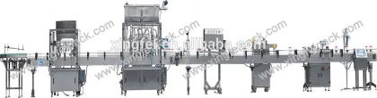 XFY Lotion bottle filling capping machines