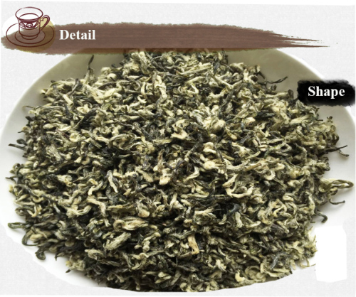 Chá de chá famoso Biluochun verde