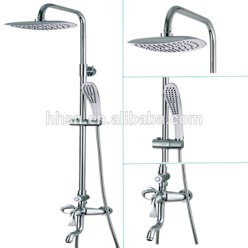 HH124117 Rubinetto per doccia con soffione a pioggia cromato