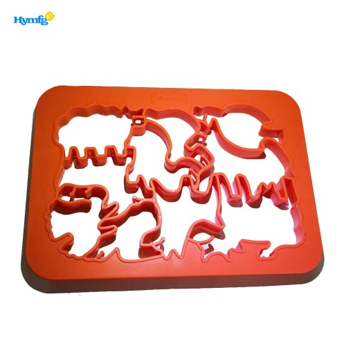 Eine Presse aus Kunststoff Farm Animal Biscuit Cookie Cutter