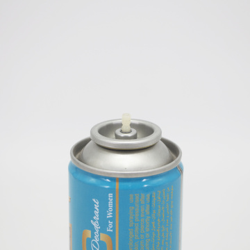 Body aerosol cans with a capacity of 140ml