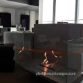 Large Ultra Thin Bio Ethanol Fireplace for Indoor Decoration