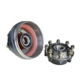 Steel axle wheel hub assy