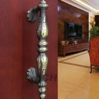 Ec Hardware Decorative Brass Door Handles