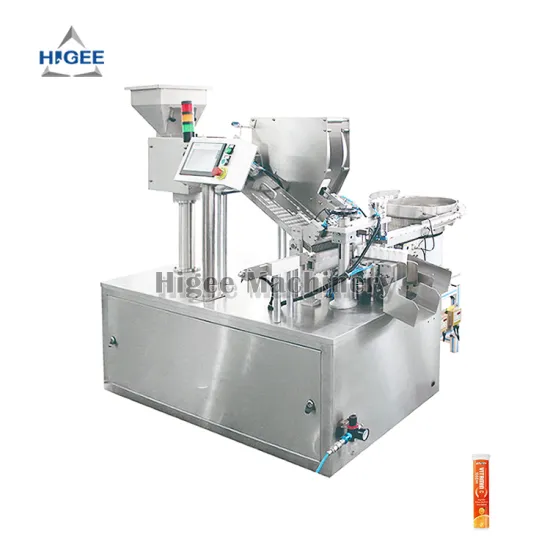 Higee Effervescent Tube Filling and Capping Machine