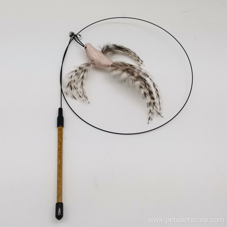 feather replacement head cat teaser cat toy