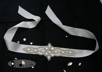 Handmade Bling Bling Crystal Rhinestone Wedding Sash Belt F