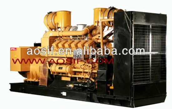 AOSIF800KVA/640KW Jichai diesel generator set,yellow generator set