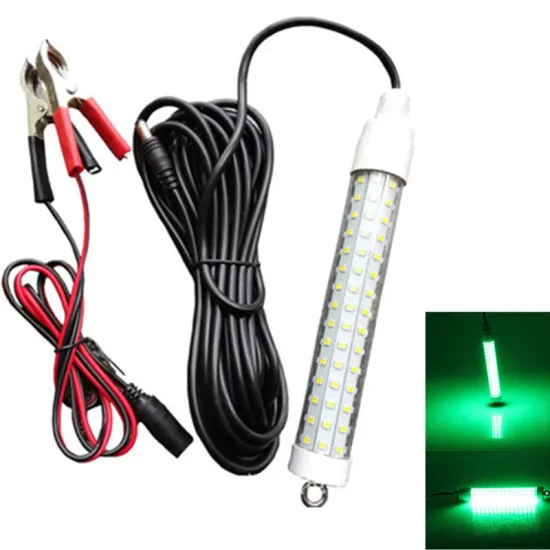 12V 120 LED Night Submersible Fishing Light for Freshwater and Saltwater