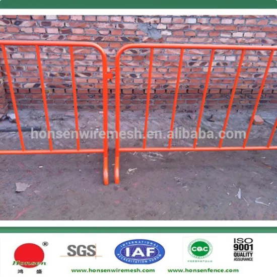 2015 the hottest selling powder painting crowd control barrier stopper fencing