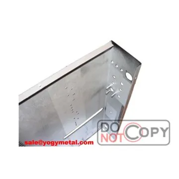 Precision sheet metal cutting and bending part